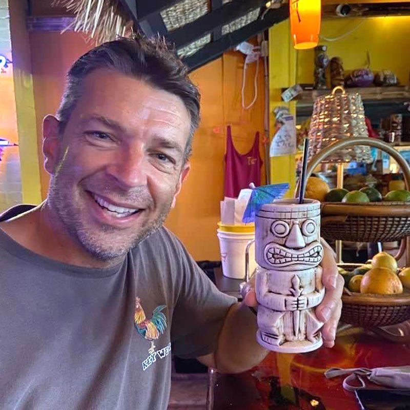 BarConic® Tiki Drinkware - Stone God - 15 oz.
