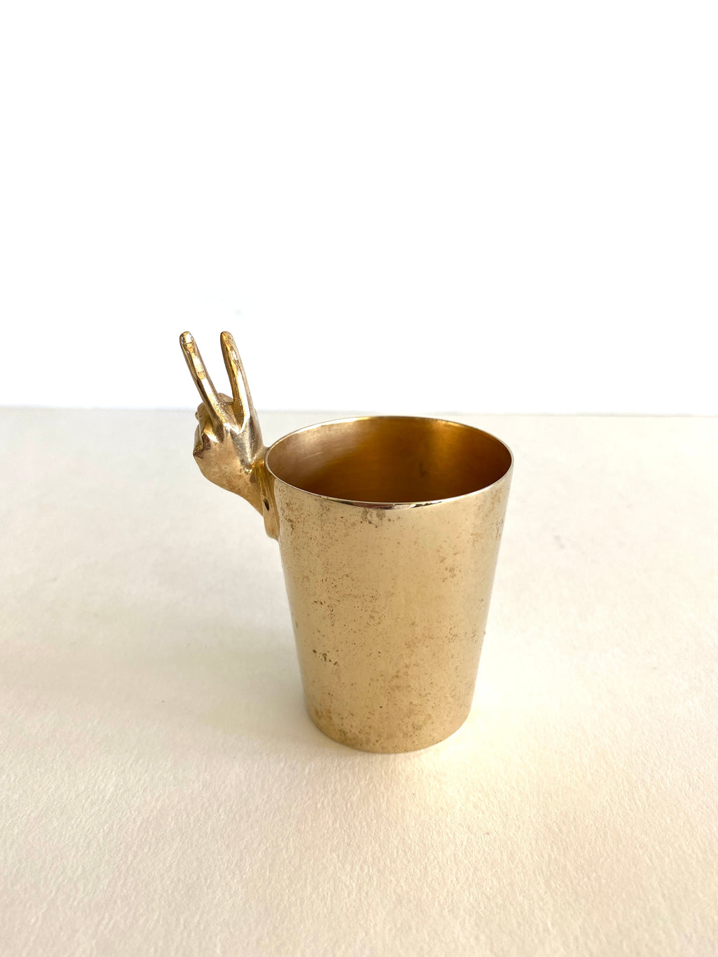 Napier Gold Two Finger Jigger