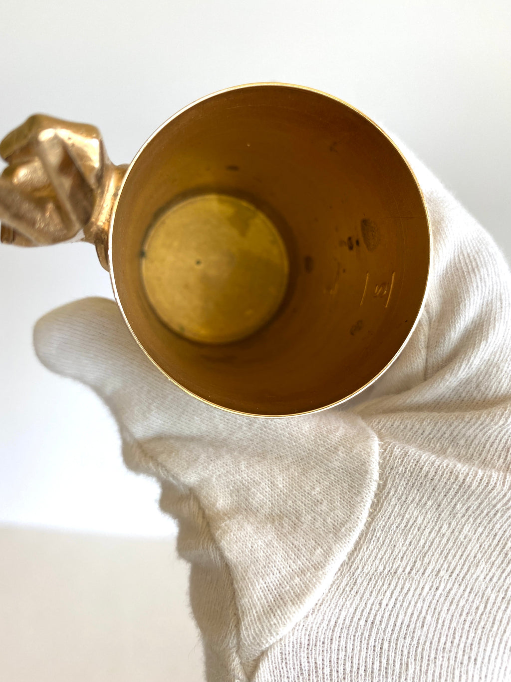 Napier Gold Two Finger Jigger