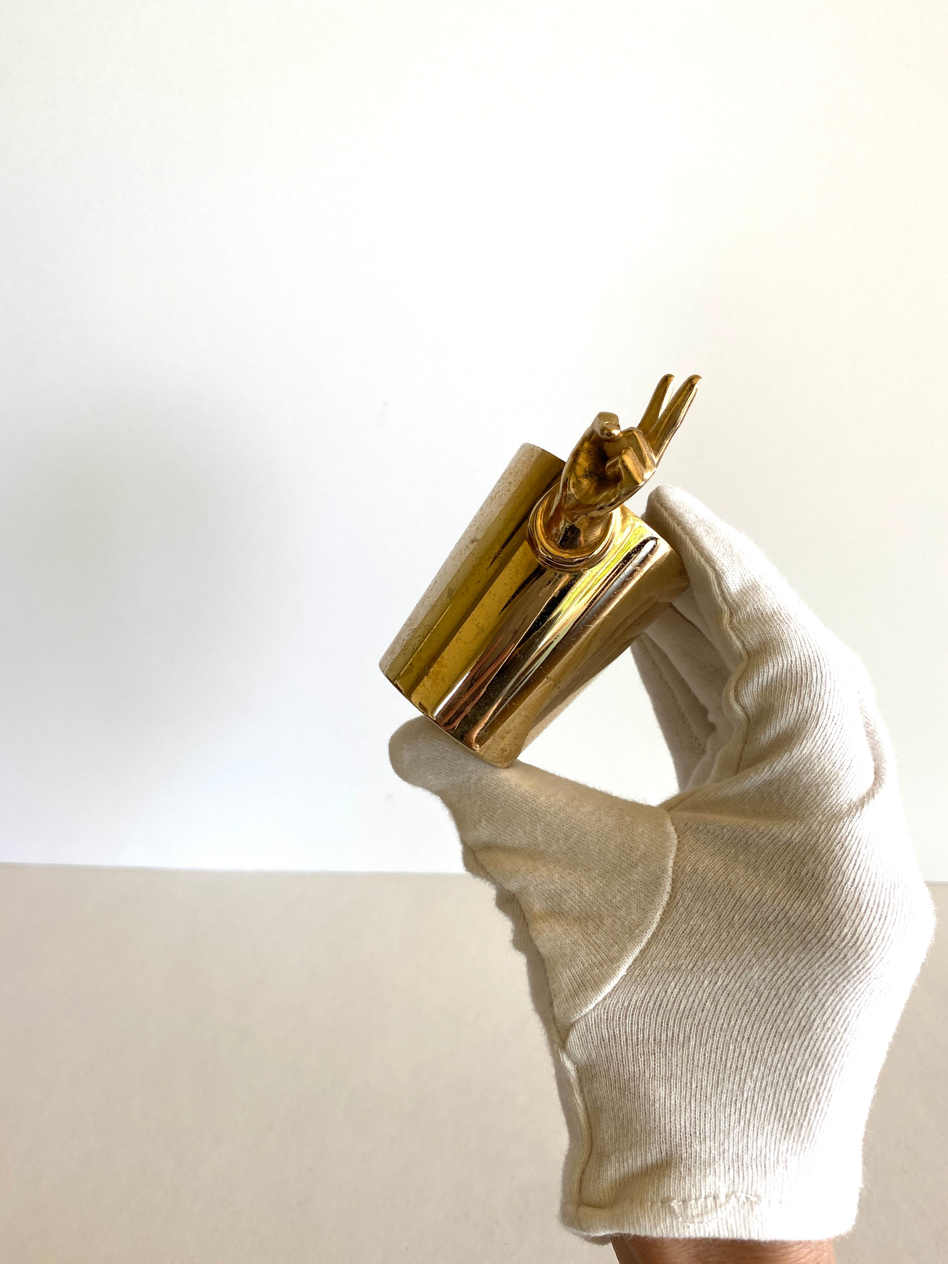 Napier Gold Two Finger Jigger
