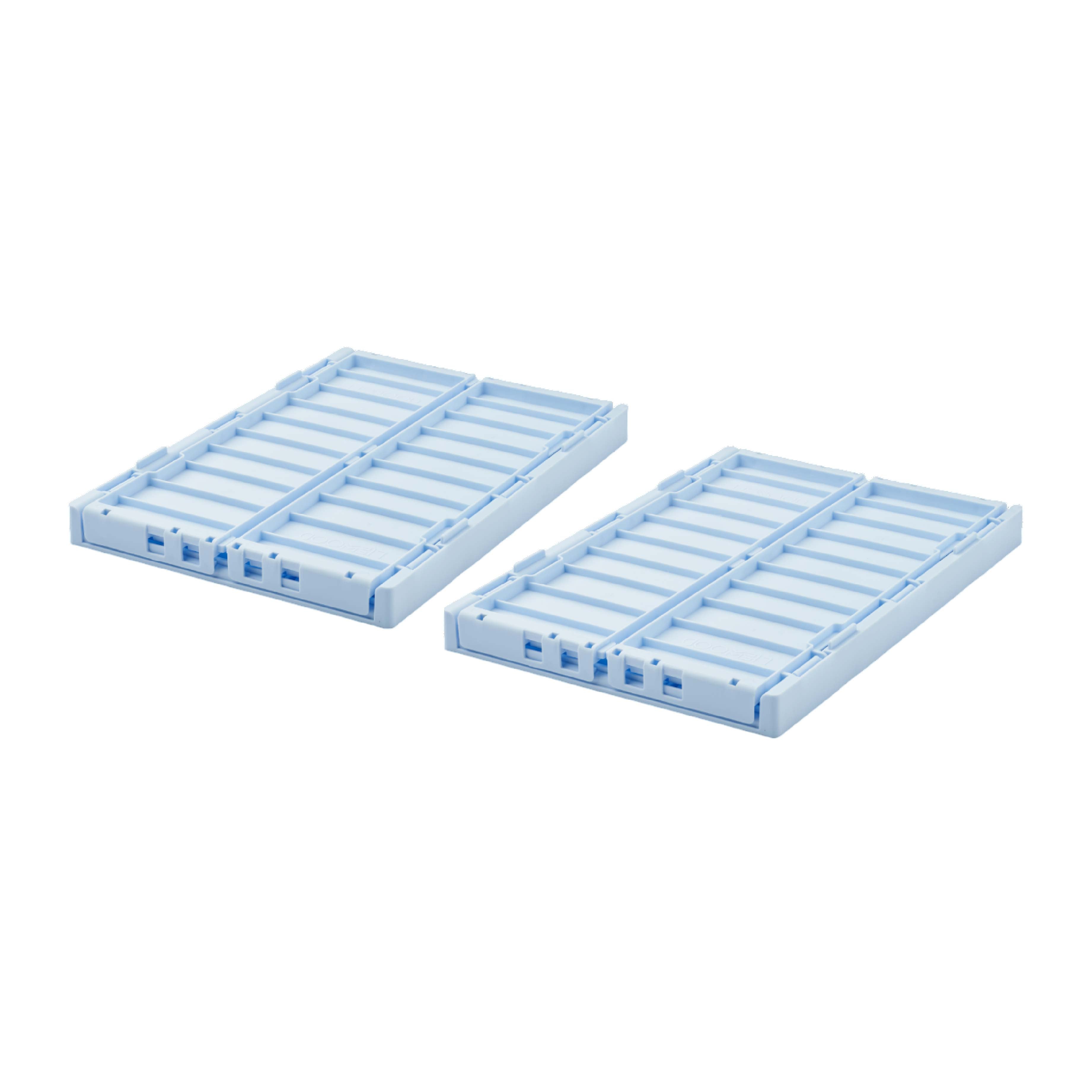 Medium Weston Storage Box | Pure Sky | Set of 2