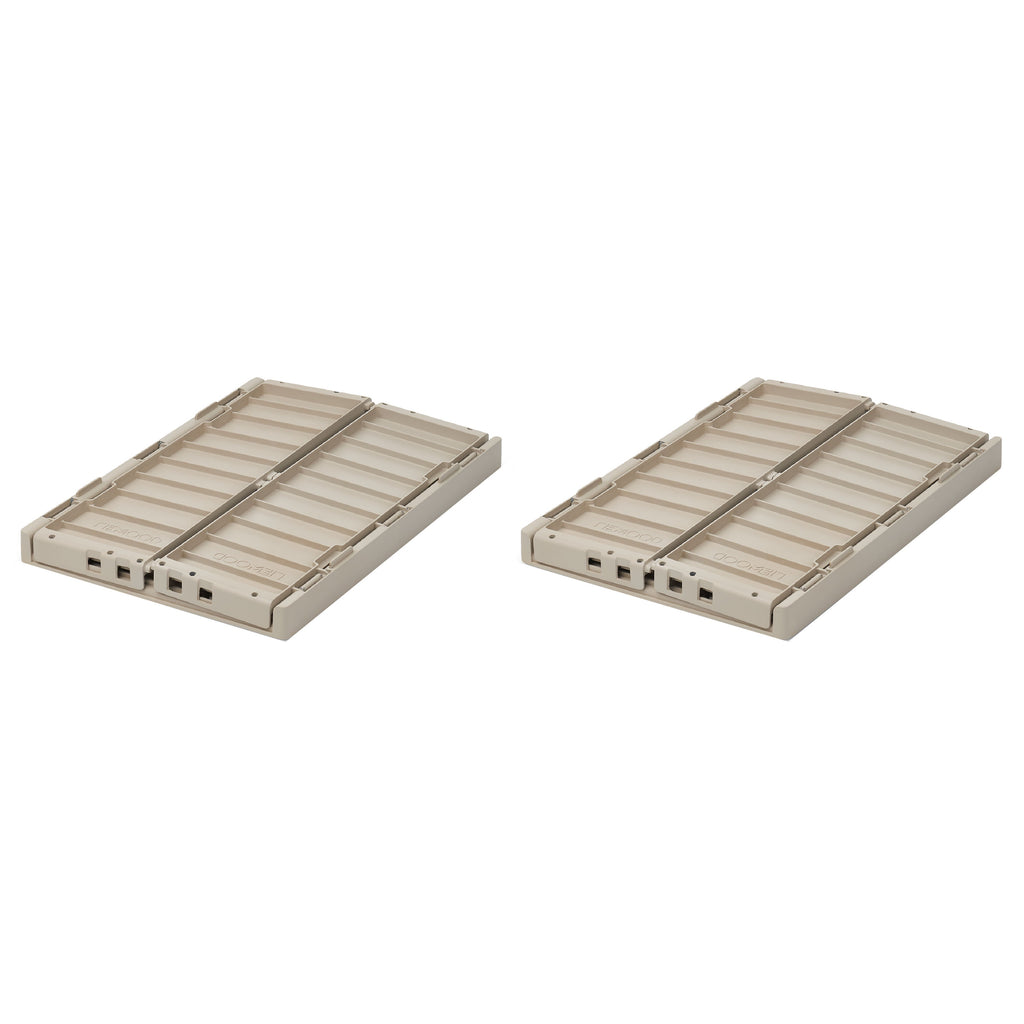 Medium Weston Storage Box Set | Sandy | 2 Pack